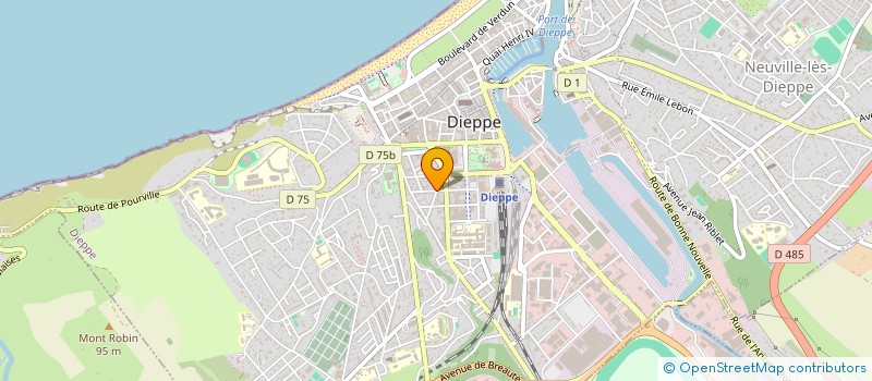 localisation de l'entreprise COPROPRIETAIRES  DIEPPE