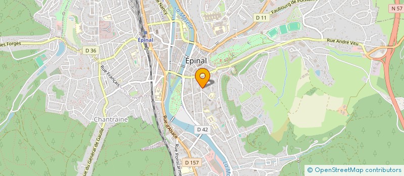 localisation de l'entreprise COPROPRIETAIRES  EPINAL