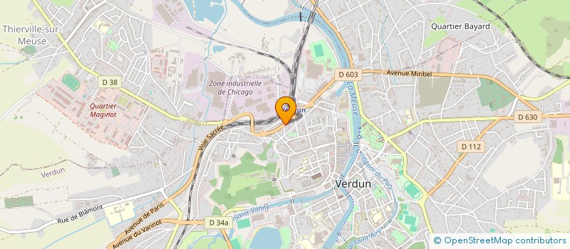 localisation de l'entreprise COPROPRIETAIRES à VERDUN