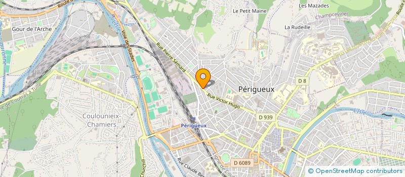 localisation de l'entreprise COPROPRIETAIRES 142 RUE VICTOR HUGO  PERIGUEUX