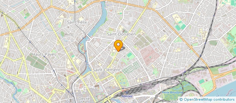 localisation de l'entreprise COPROPRIETAIRES IMB 123 R GENERAL BUAT  NANTES