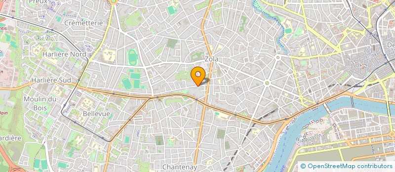 localisation de l'entreprise COPROPRIETAIRES IMB 24 R CONVENTION  NANTES