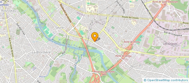 localisation de l'entreprise COPROPRIETAIRES IMB  VERTOU