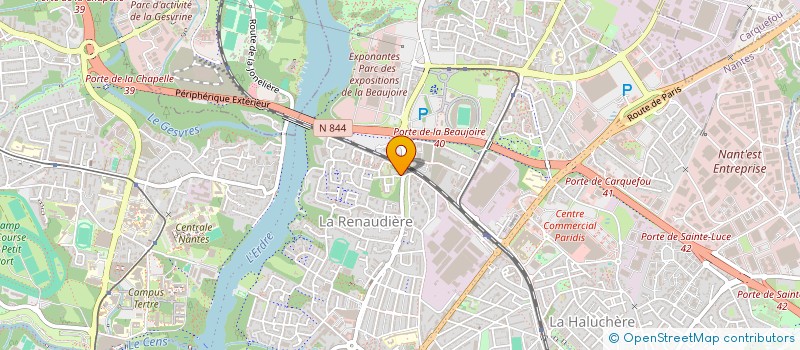 localisation de l'entreprise COPROPRIETAIRES IMB  NANTES