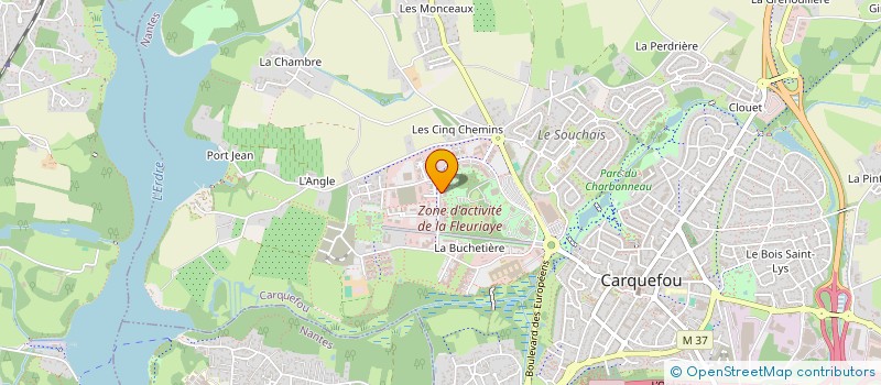 localisation de l'entreprise COPROPRIETAIRES IMB à CARQUEFOU