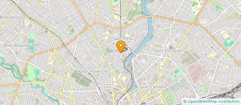 localisation de l'entreprise COPROPRIETAIRES IMB 6 RUE DU MONT GOGUET  NANTES