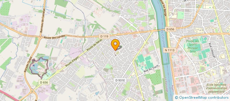 localisation de l'entreprise COPROPRIETAIRES RES GALAU  LE PASSAGE