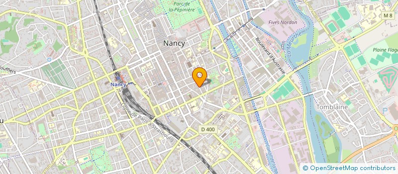 localisation de l'entreprise COPROPRIETE  NANCY