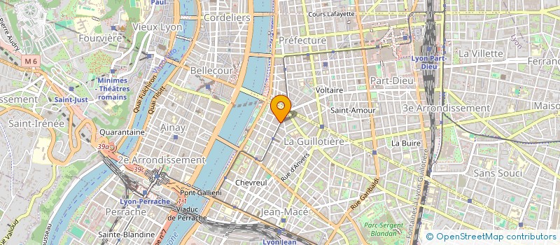 localisation de l'entreprise COPROPRIETE  LYON