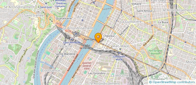 localisation de l'entreprise COPROPRIETE à LYON