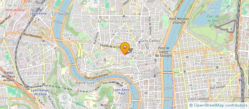 localisation de l'entreprise COPROPRIETE à LYON