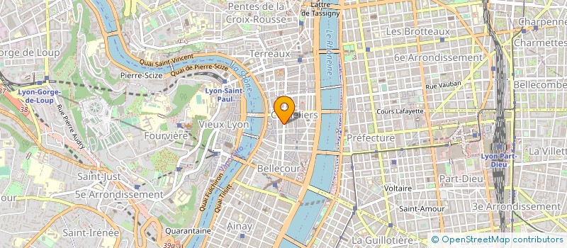 localisation de l'entreprise COPROPRIETE à LYON