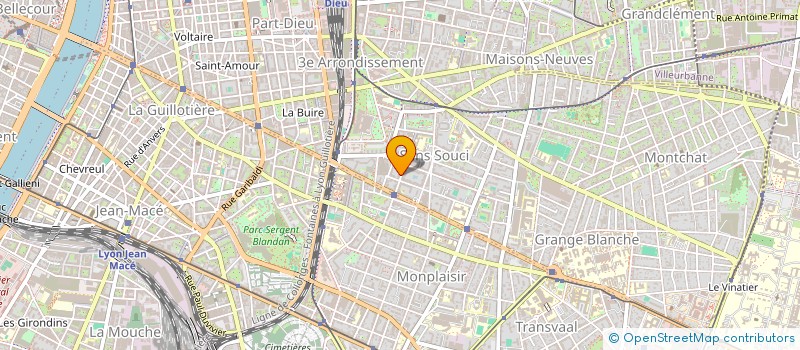 localisation de l'entreprise COPROPRIETE  LYON