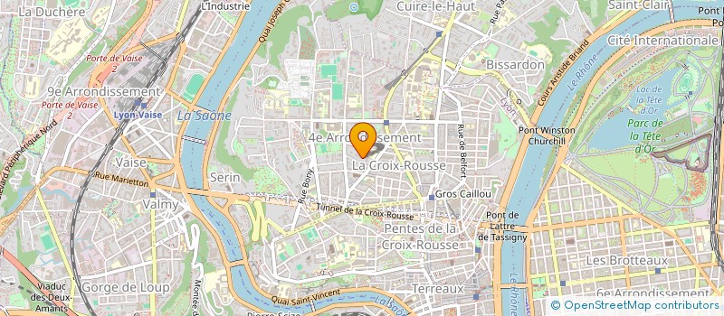 localisation de l'entreprise COPROPRIETE  LYON