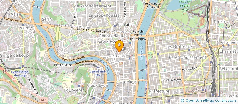 localisation de l'entreprise COPROPRIETE à LYON