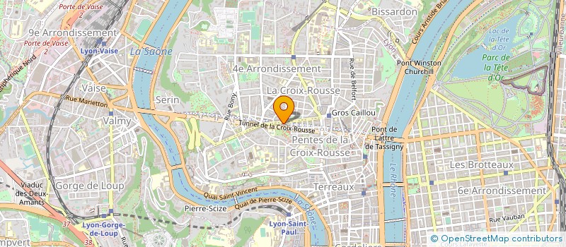 localisation de l'entreprise COPROPRIETE à LYON