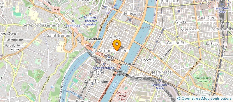 localisation de l'entreprise COPROPRIETE  LYON