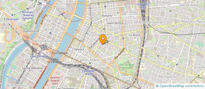 localisation de l'entreprise COPROPRIETE  LYON