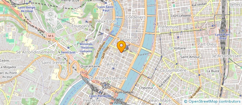 localisation de l'entreprise COPROPRIETE  LYON