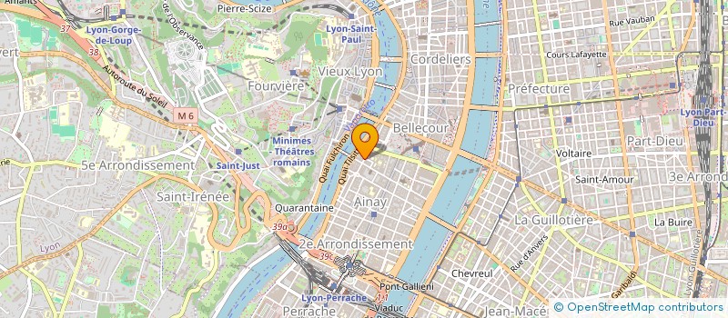 localisation de l'entreprise COPROPRIETE  LYON