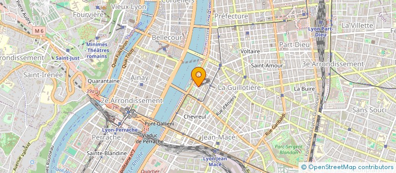 localisation de l'entreprise COPROPRIETE  LYON