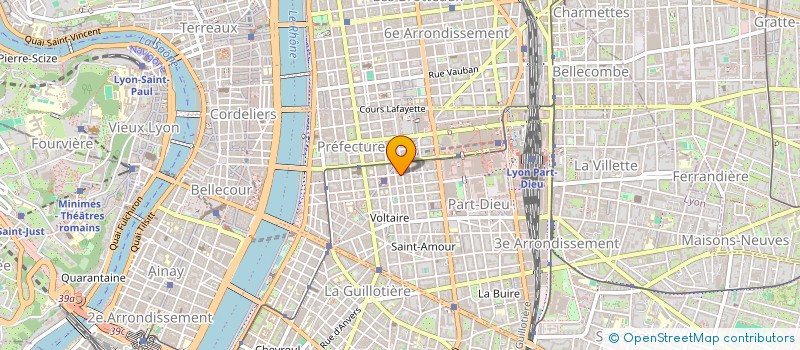 localisation de l'entreprise COPROPRIETE  LYON