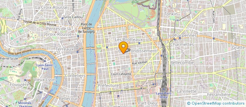 localisation de l'entreprise COPROPRIETE  LYON