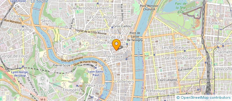 localisation de l'entreprise COPROPRIETE à LYON