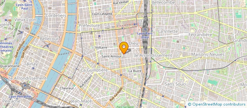 localisation de l'entreprise COPROPRIETE  LYON