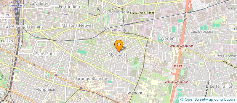 localisation de l'entreprise COPROPRIETE  LYON