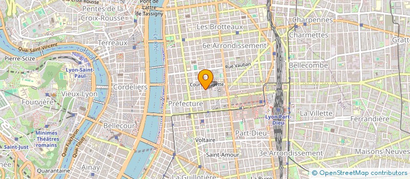 localisation de l'entreprise COPROPRIETE  LYON