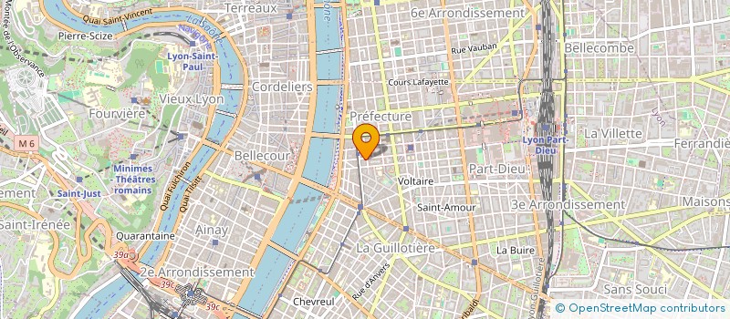 localisation de l'entreprise COPROPRIETE  LYON