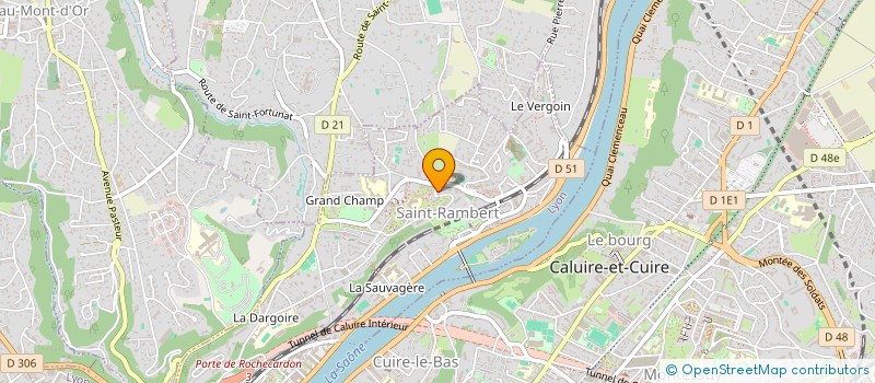 localisation de l'entreprise COPROPRIETE  LYON