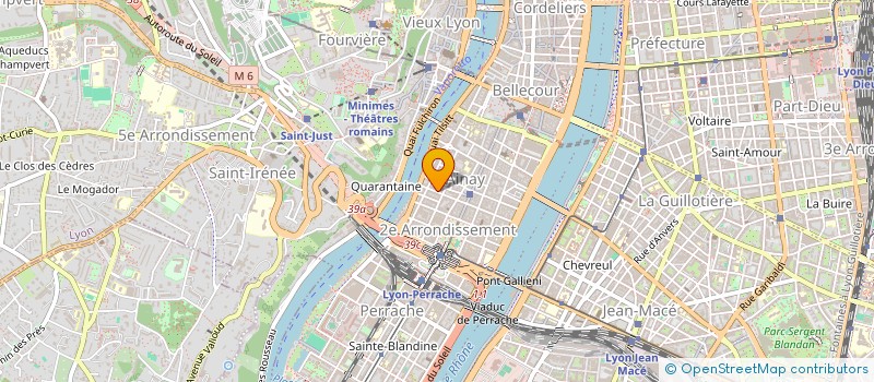 localisation de l'entreprise COPROPRIETE  LYON