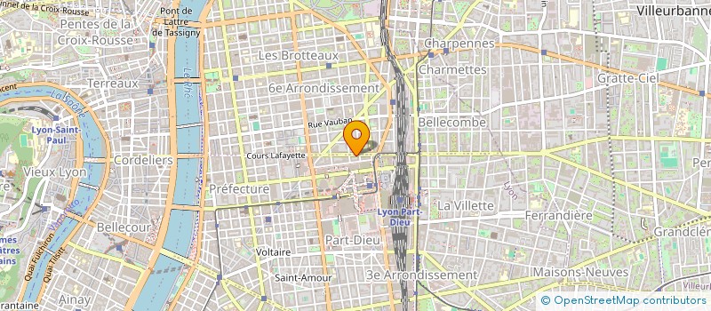 localisation de l'entreprise COPROPRIETE  LYON