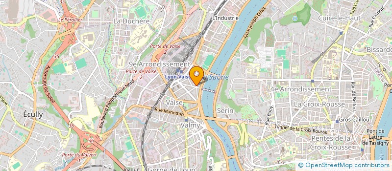 localisation de l'entreprise COPROPRIETE  LYON