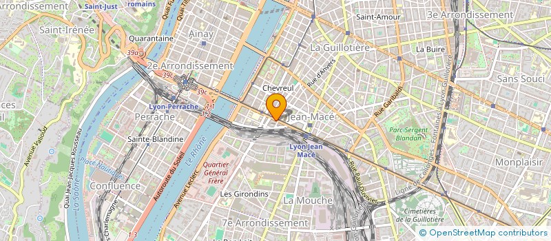 localisation de l'entreprise COPROPRIETE  LYON