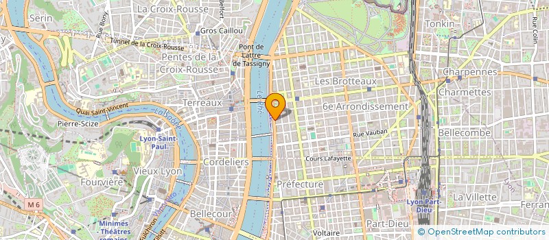 localisation de l'entreprise COPROPRIETE  LYON