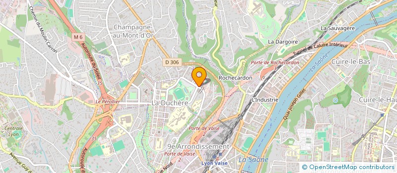 localisation de l'entreprise COPROPRIETE  LYON