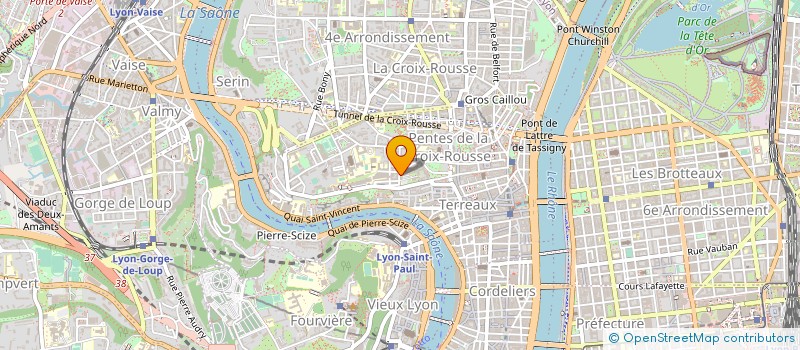 localisation de l'entreprise COPROPRIETE à LYON