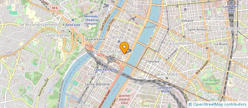 localisation de l'entreprise COPROPRIETE  LYON