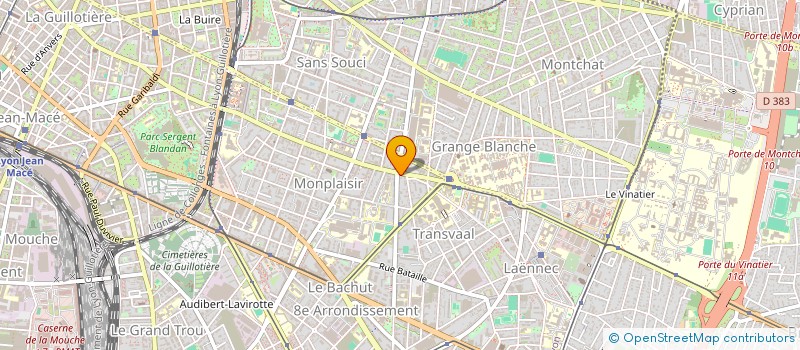 localisation de l'entreprise COPROPRIETE  LYON