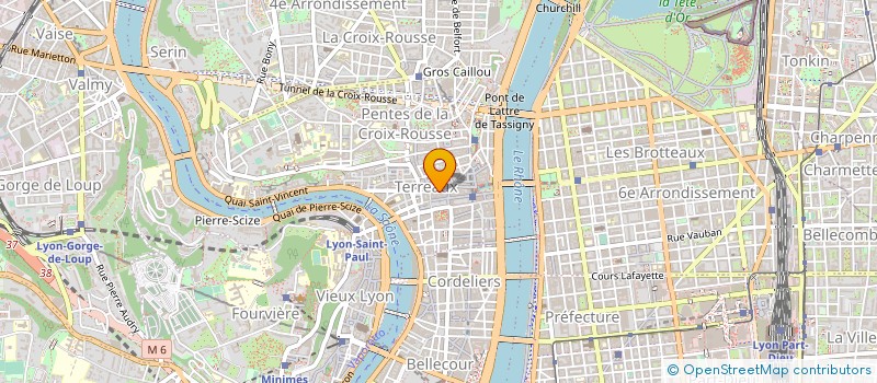 localisation de l'entreprise COPROPRIETE à LYON