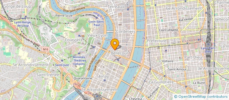 localisation de l'entreprise COPROPRIETE  LYON