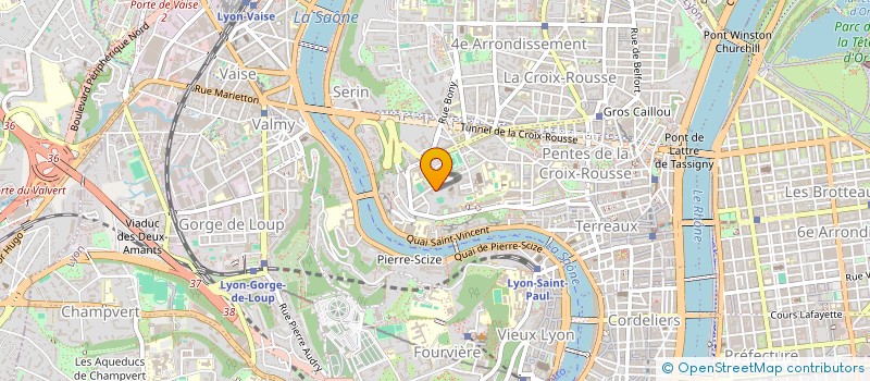 localisation de l'entreprise COPROPRIETE à LYON