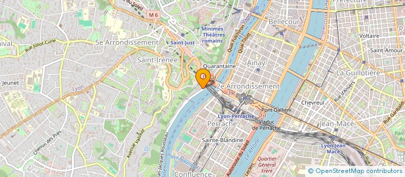 localisation de l'entreprise COPROPRIETE  LYON