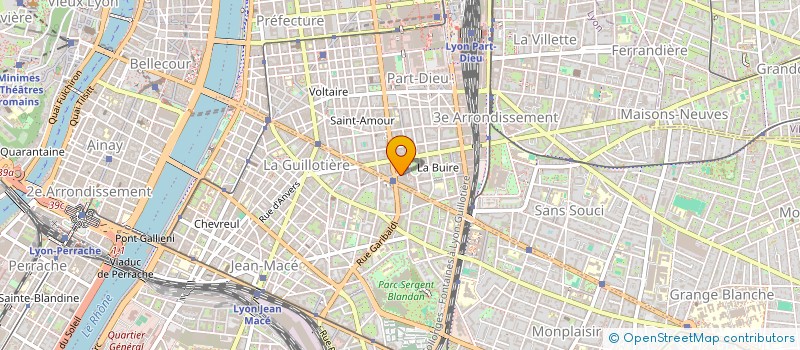 localisation de l'entreprise COPROPRIETE  LYON