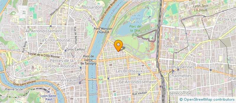 localisation de l'entreprise COPROPRIETE  LYON