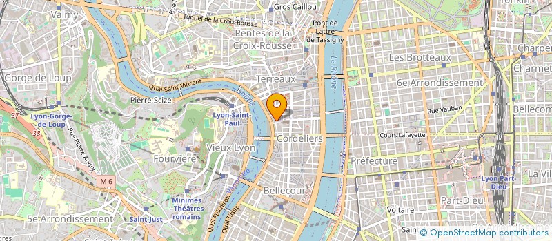 localisation de l'entreprise COPROPRIETE à LYON