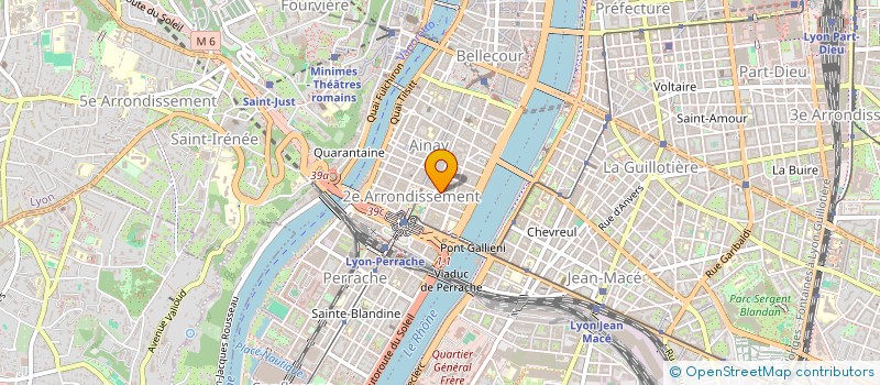 localisation de l'entreprise COPROPRIETE  LYON